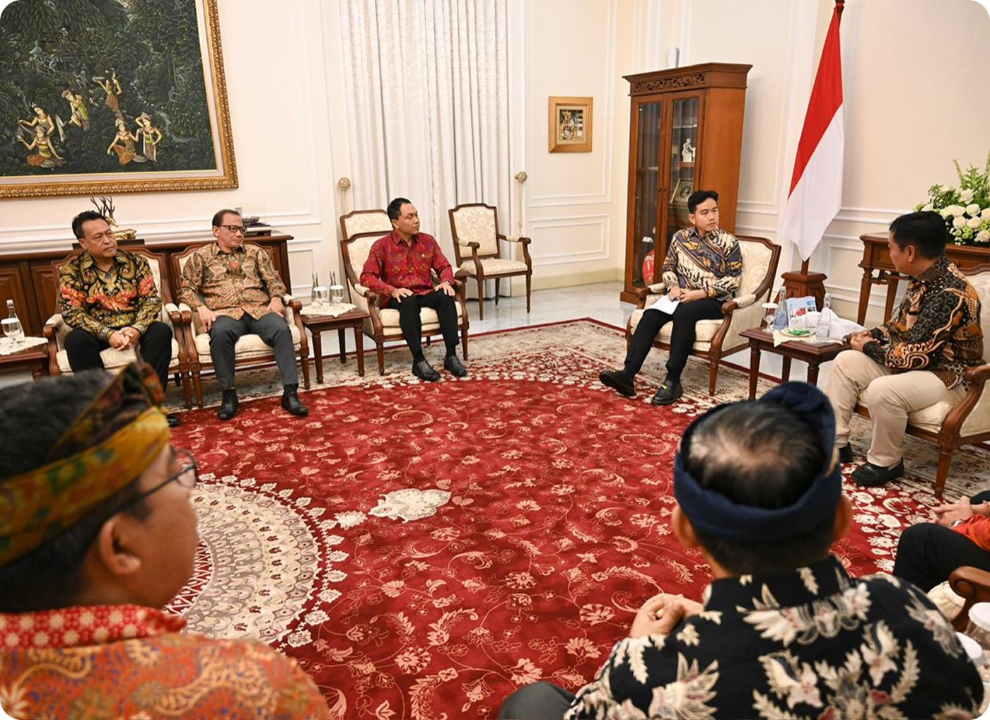 Meeting at the Vice Presidential Palace