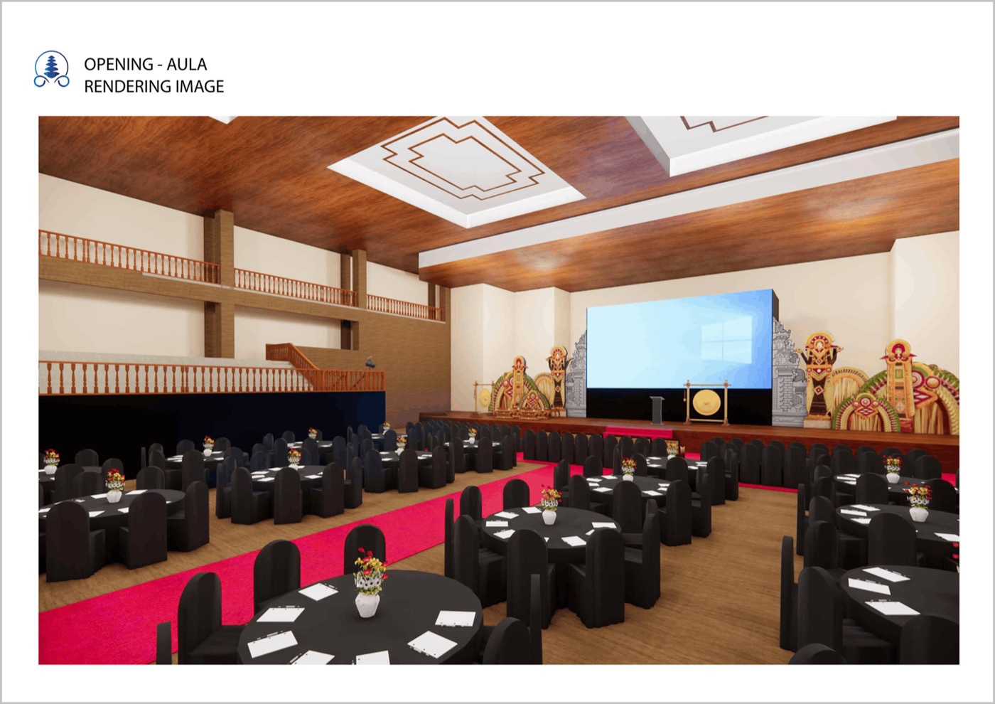 Opening hall rendering