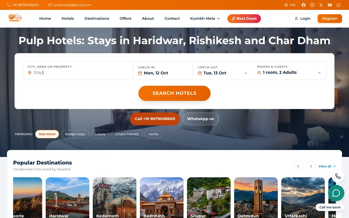 Pulp Hotels